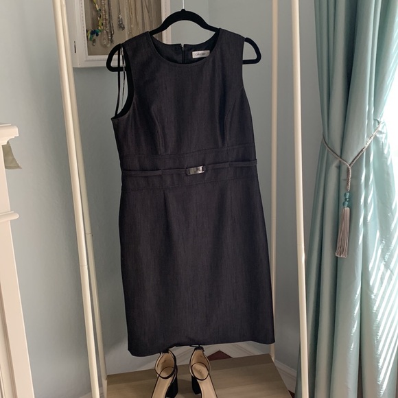 Calvin Klein size 10 jacket and dress set - Picture 2 of 5